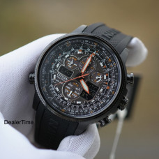 Часы Citizen JY8035-04E Eco-Drive Navihawk AT Black Pilots