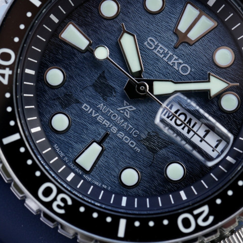 Seiko Prospex SRPF77J1 Turtle Diver's Automatic Save The Ocean Special Edition