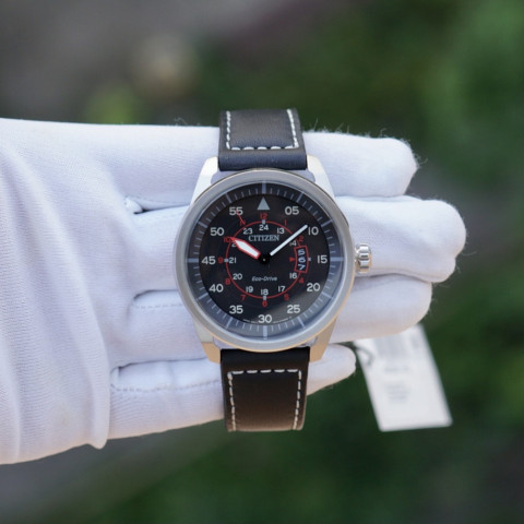 Годинник Citizen AW1360-04E Eco-Drive Aviator Pilots Black