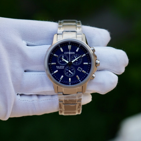 Citizen AT2340-56L Eco-Drive Titanium Chronograph