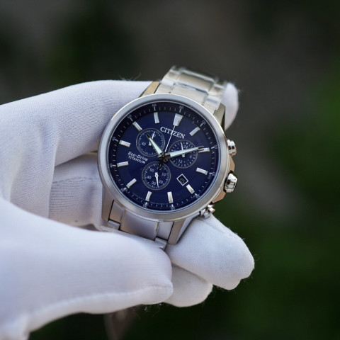 Citizen AT2340-56L Eco-Drive Titanium Chronograph