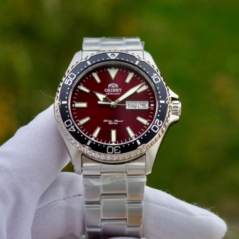 Orient RA-AA0003R19B RED KAMASU Automatic Diver Sapphire