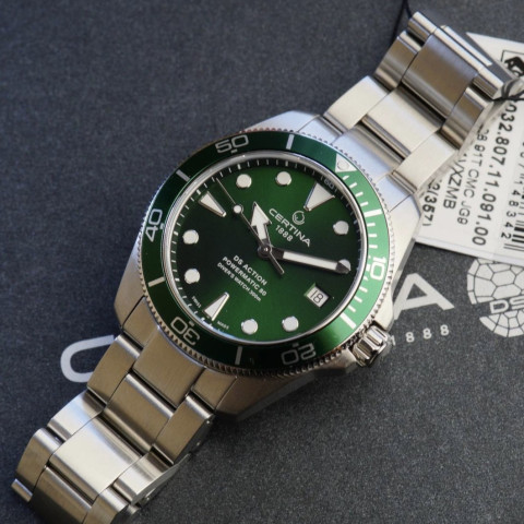 Годинник CERTINA C032.807.11.091.00 DS ACTION DIVER 300m Green