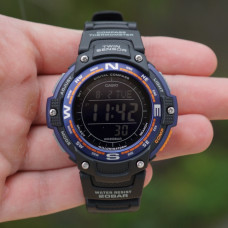 Годинник Casio SGW100-2B Twin Sensor Compass Black