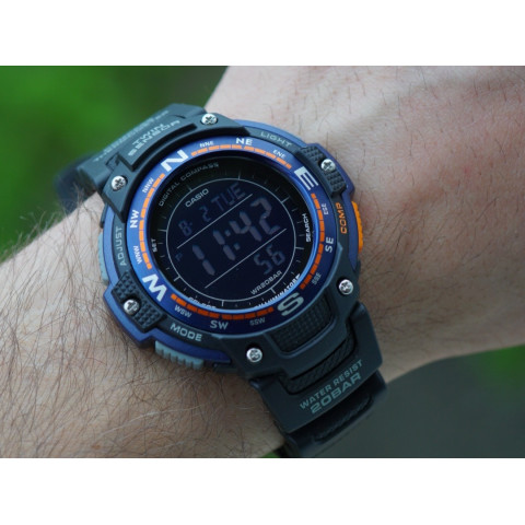 Годинник Casio SGW100-2B Twin Sensor Compass Black