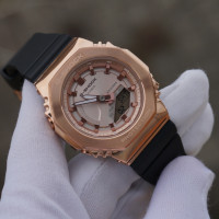 Женские Часы Casio G-Shock GM-S2100PG-1A4ER OAK 200m Diver Оригинал