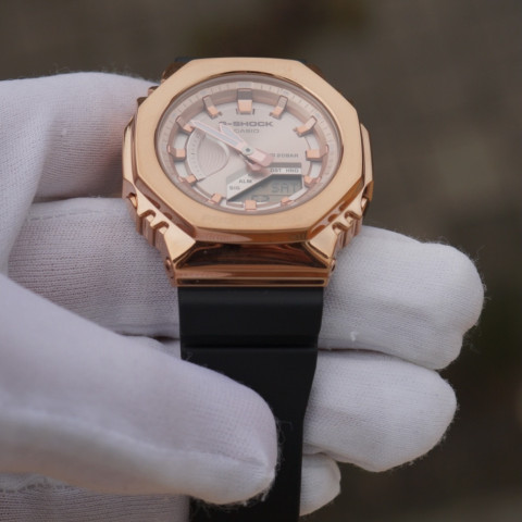 Жіночі Годинник Casio G-Shock GM-S2100PG-1A4ER OAK 200m Diver Оригінал