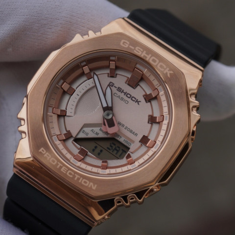 Жіночі Годинник Casio G-Shock GM-S2100PG-1A4ER OAK 200m Diver Оригінал