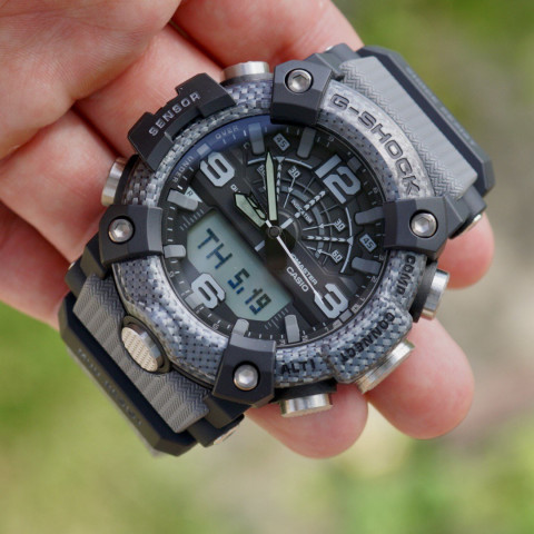 Casio G-Shock GG-B100-8AER Mudmaster Carbon Core Guard Gray Carbon