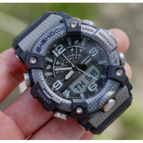 Casio G-Shock GG-B100-8AER Mudmaster Carbon Core Guard Gray Carbon