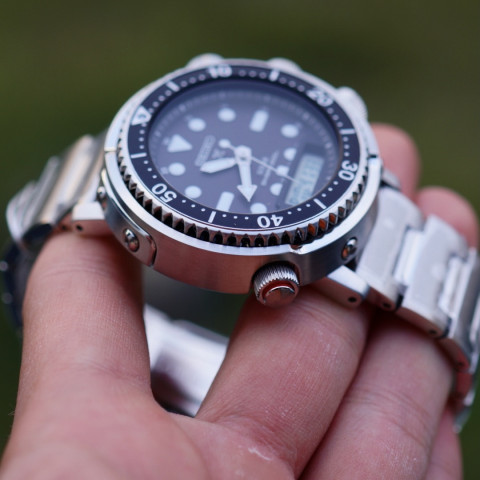 Seiko Prospex Arnie 40th Anniversary SNJ033P1 PADI Divers Solar
