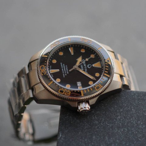 Годинник Certina C032.607.44.051.00 DS Diver 300m Titanium