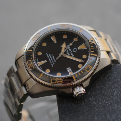 Годинник Certina C032.607.44.051.00 DS Diver 300m Titanium