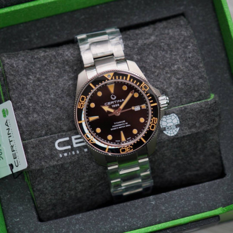 Годинник Certina C032.607.44.051.00 DS Diver 300m Titanium