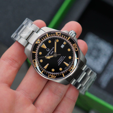 Годинник Certina C032.607.44.051.00 DS Diver 300m Titanium