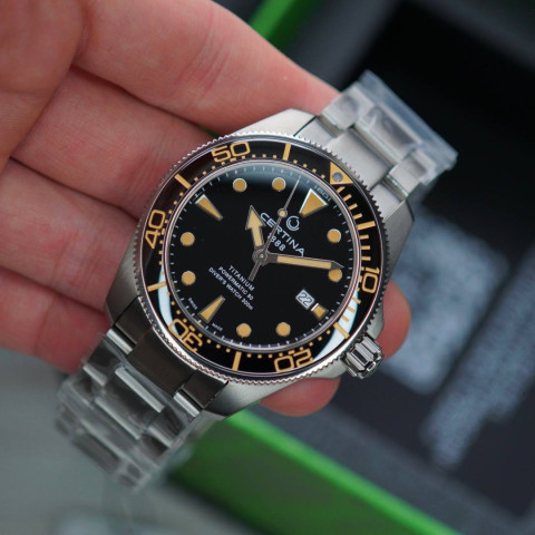 Годинник Certina C032.607.44.051.00 DS Diver 300m Titanium