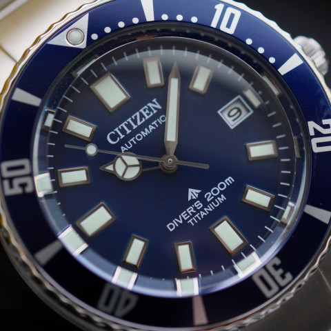 Годинник Citizen Promaster NB6021-68L Titanium Diver Fujitsubo