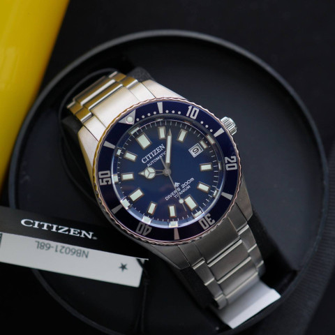 Годинник Citizen Promaster NB6021-68L Titanium Diver Fujitsubo