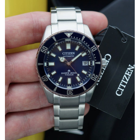 Годинник Citizen Promaster NB6021-68L Titanium Diver Fujitsubo