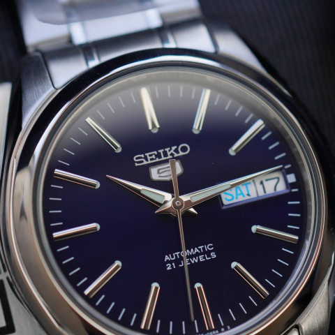 Годинник Seiko 5 SNKL43K1 Automatic Blue Dial