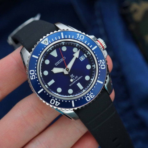Годинник Seiko Prospex SNE575P1 PADI Solar Divers 200m