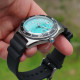 Годинник Citizen AW1760-14X Eco-Drive Tiffany Blue Dial Rubber Strap 100m