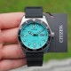 Годинник Citizen AW1760-14X Eco-Drive Tiffany Blue Dial Rubber Strap 100m