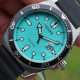 Годинник Citizen AW1760-14X Eco-Drive Tiffany Blue Dial Rubber Strap 100m