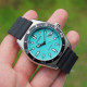 Годинник Citizen AW1760-14X Eco-Drive Tiffany Blue Dial Rubber Strap 100m