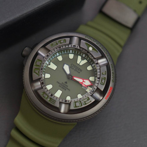 Мужские Часы CITIZEN BJ8057-17X ECOZILLA Diver 300m