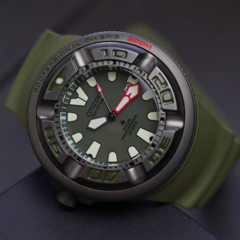Мужские Часы CITIZEN BJ8057-17X ECOZILLA Diver 300m