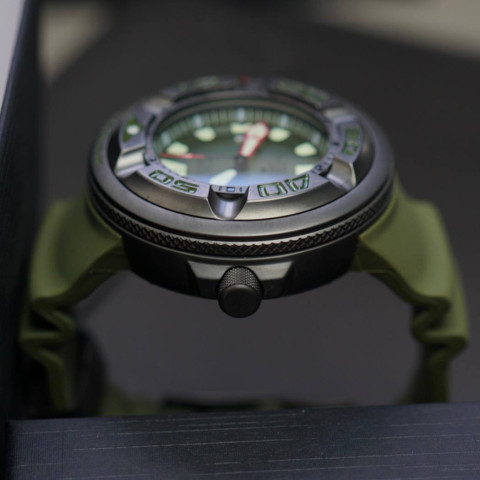 Мужские Часы CITIZEN BJ8057-17X ECOZILLA Diver 300m
