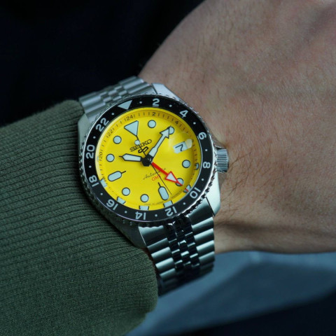 Годинник Seiko 5 Sports SSK017J1 GMT Automatic MADE IN JAPAN