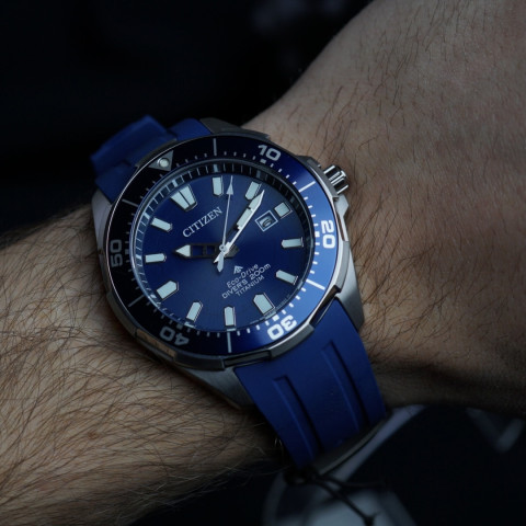 Годинник Citizen BN0201-02M Eco-Drive PROMASTER DIVER Titanium