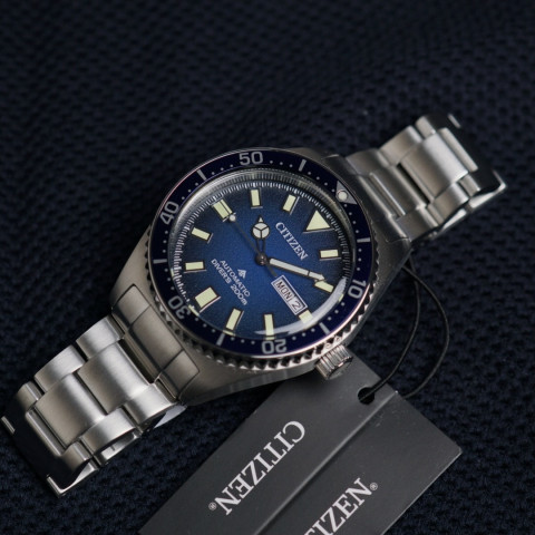 Годинник Citizen Promaster NY0129-58L Marine Automatic Diver Blue 41mm
