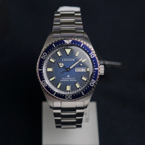 Годинник Citizen Promaster NY0129-58L Marine Automatic Diver Blue 41mm