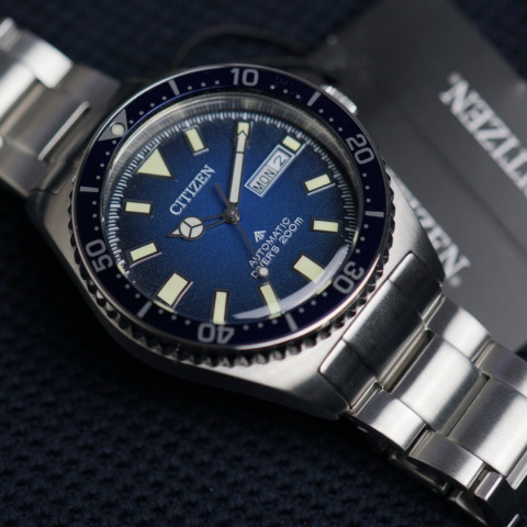 Годинник Citizen Promaster NY0129-58L Marine Automatic Diver Blue 41mm