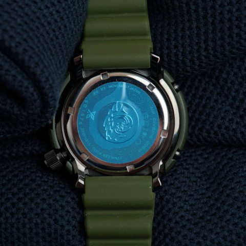 Годинник Seiko SNE535P1 TUNA Prospex Green Solar Divers