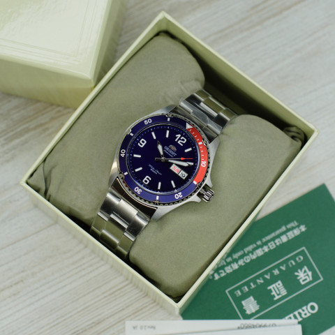 ORIENT MAKO II Diver Pepsi Automatic FAA02009D9