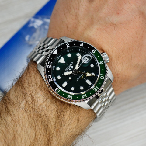 Годинник Seiko 5 Sports SSK035K1 GMT Automatic