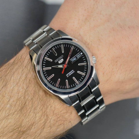 Годинник Seiko 5 SNKL45K1 Automatic Black Dial