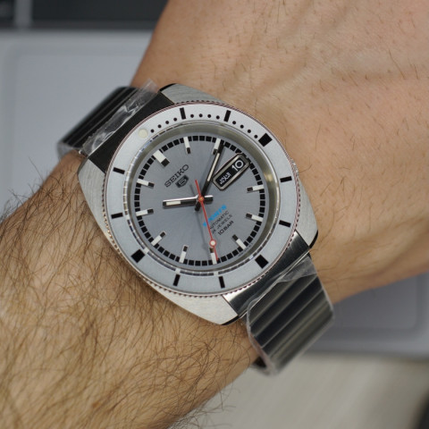 Годинник Seiko 5 Sports SRPL03K1 ASH BLUE 1968 LIMITED EDITION "Heritage"