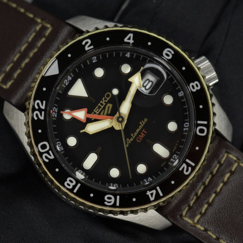 Годинник Seiko 5 Sports SSK036K1 GMT Automatic