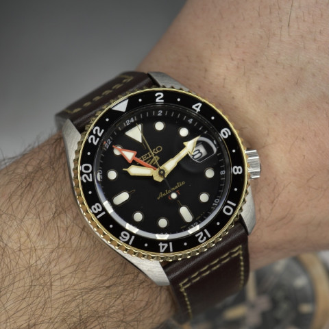Годинник Seiko 5 Sports SSK036K1 GMT Automatic