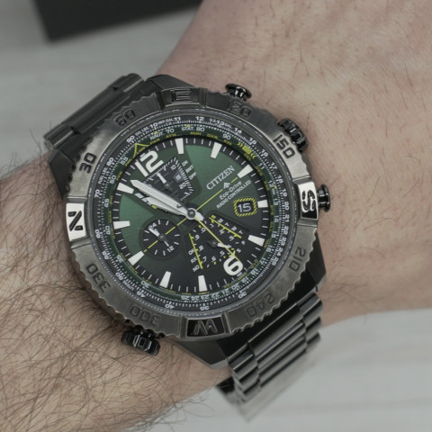Мужские Citizen AT8227-56X Eco-Drive Chronograph Radio Controlled