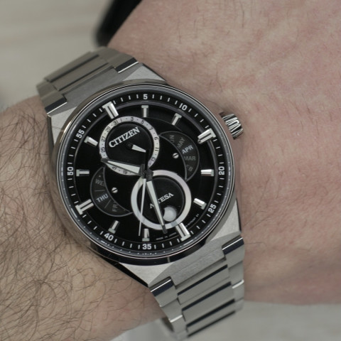 Годинник Citizen ATTESA BU0060-68E Eco-Drive Triple Calendar Titanium Sapphire
