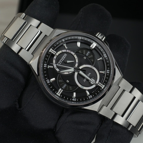 Годинник Citizen ATTESA BU0060-68E Eco-Drive Triple Calendar Titanium Sapphire