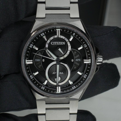 Годинник Citizen ATTESA BU0060-68E Eco-Drive Triple Calendar Titanium Sapphire
