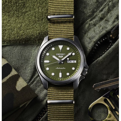 Годинник  Seiko 5 SRPE65J1 Automatic Green Dial