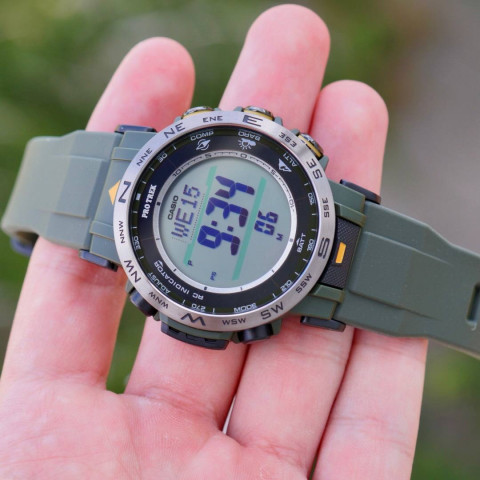 Часы Casio Pro-Trek PRW-30Y-3AJR Triple Sensor Tough Solar